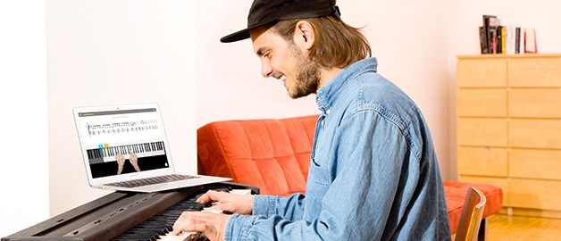 Learn piano with Skoove