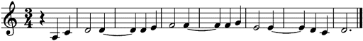 “off-beat” rhythm