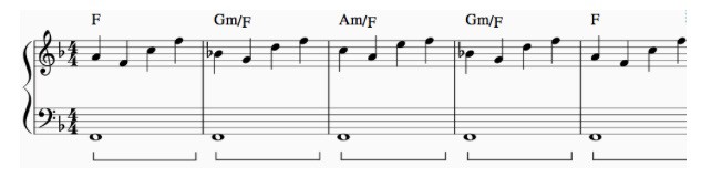 Moving Chords Tones