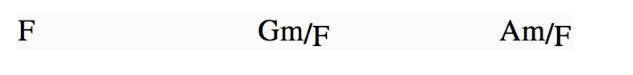 F Gm/F Am/F
