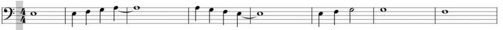 How to easily read bass clef notes on piano? - Example 3