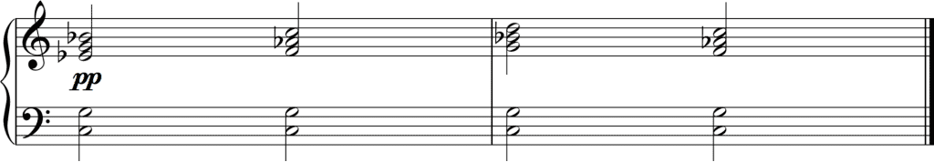 Notating the soft pedal, notation