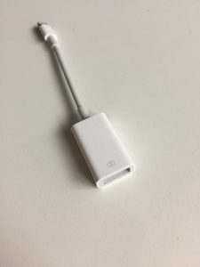 Blitz auf USB-Kameraadapter