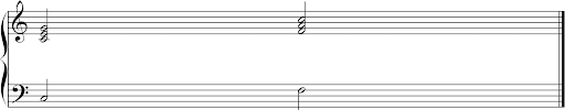 Root position chords