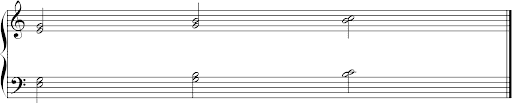 1st inversion intervals of seventh chord