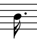Dotted sixteenth notes