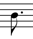 dotted eighth note