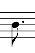 dotted eighth note