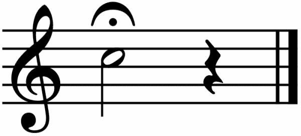 fermata articulation in music