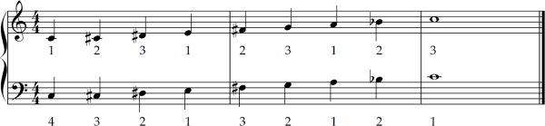 the diminished scale