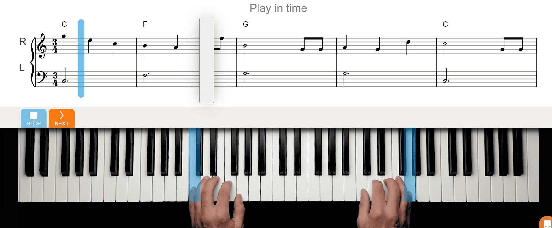 happy birthday chords piano