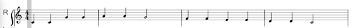 notes are next to each other