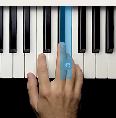 Right-hand starting position
