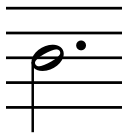 Dotted Half Note