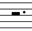 Dotted Half Rest