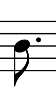 Dotted eighth note