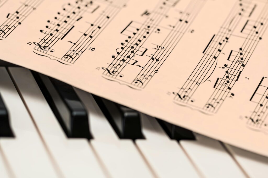 digitize piano sheet music