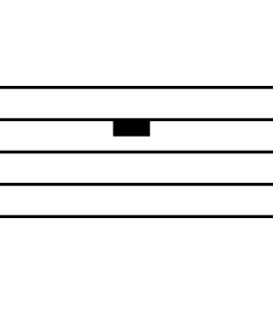 Whole note rest
