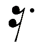 dotted sixteenth rest