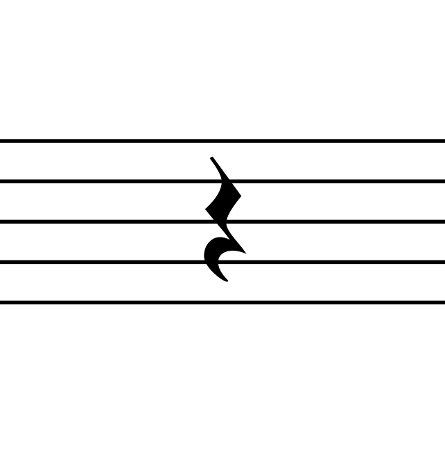 Quarter note rest 