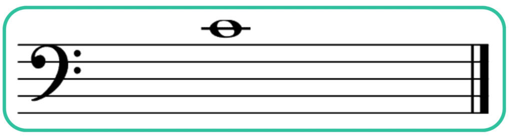 middle c on bass clef