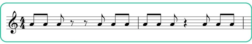 Grouping rest symbols