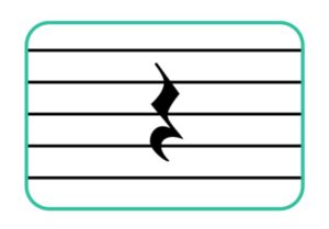 Quarter note rest