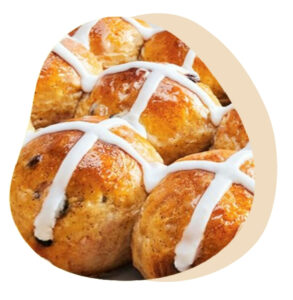 hot cross buns