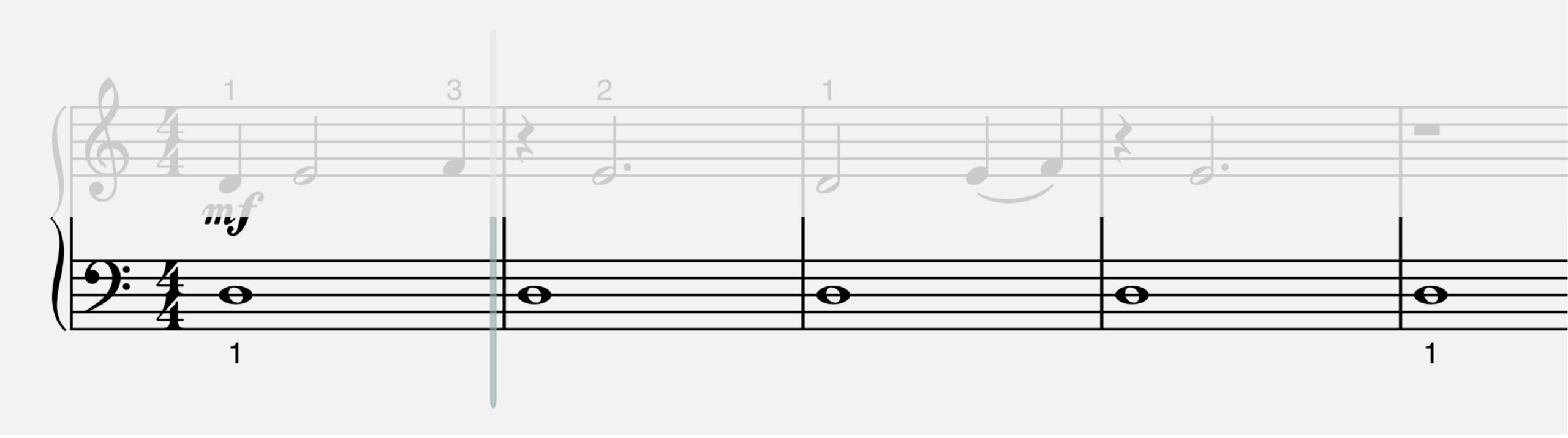 another brick in the wall piano notes in left hand