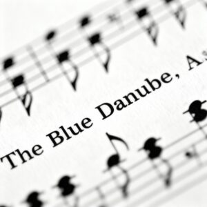 the blue danube