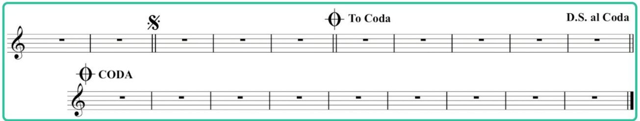D.S al Coda (Dal Segno al Coda)
