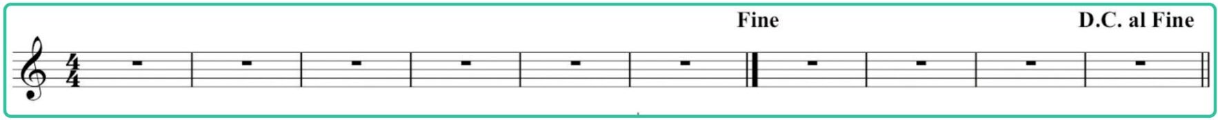 D.C. al Fine (Da Capo al Fine)