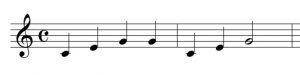 Compás de «C»