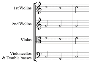 Four part harmony