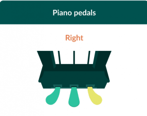 sustain pedal