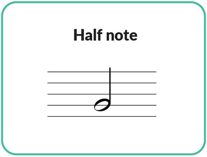 halbe note
