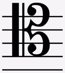Treble clef