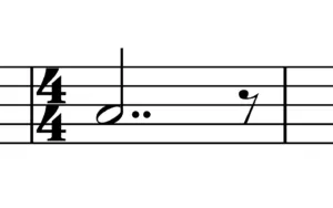 double dotted notes
