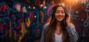 Spotify showdown: Which countries stream local artists the most Cover image - Girl Listening to music