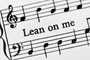 How to play "Lean on Me" on piano? Lean on me