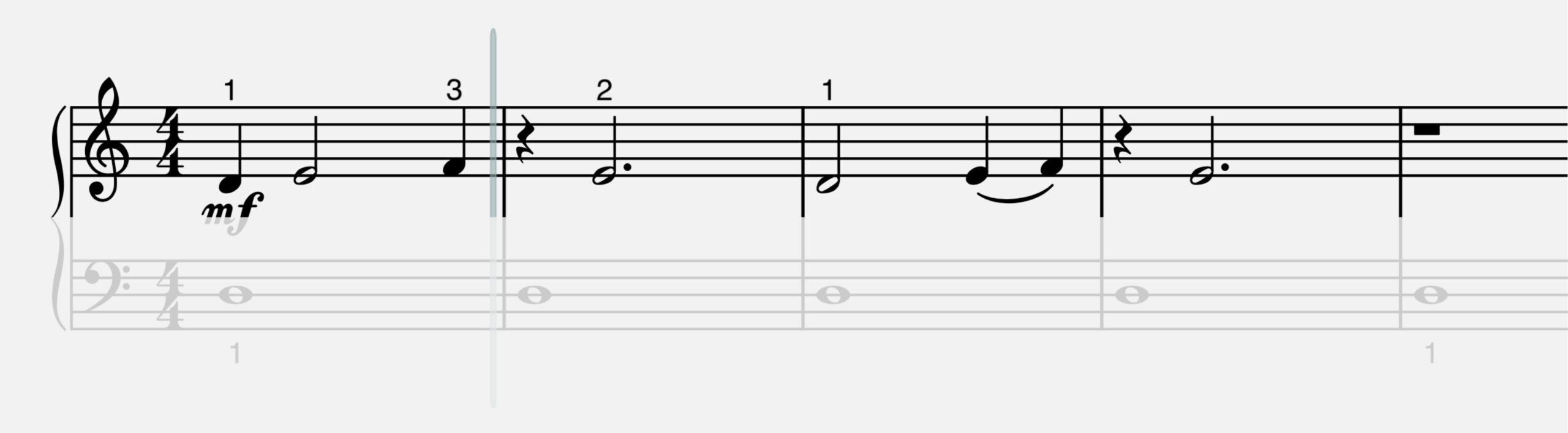 another brick in the wall piano notes in right hand