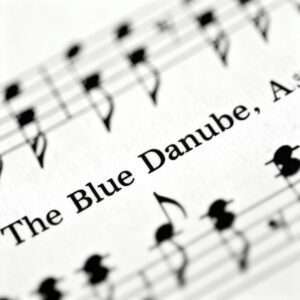 Blue Danube piano notes and tutorial the blue danube