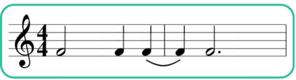 Ties in music