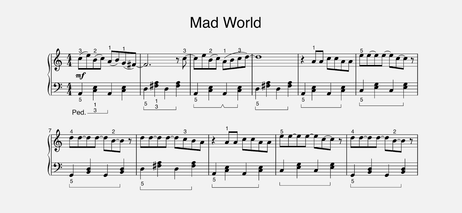 Mad World