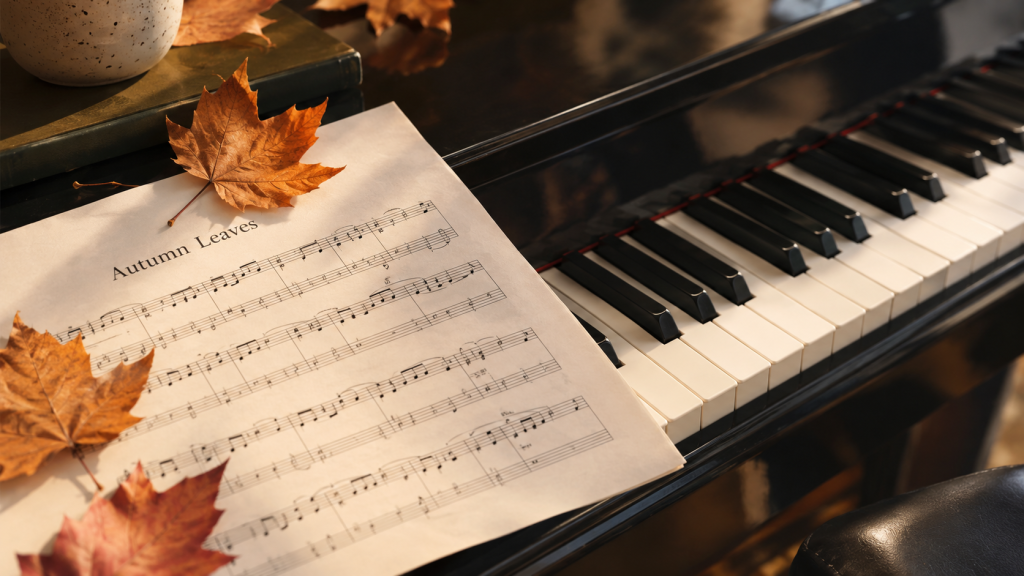 Autumn leaves piano tutorial