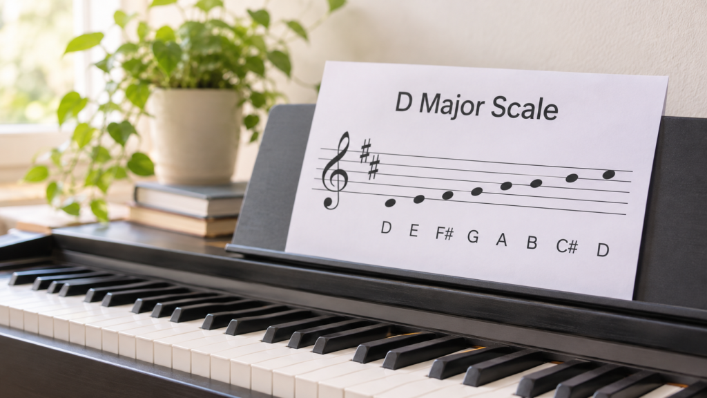 d major scale